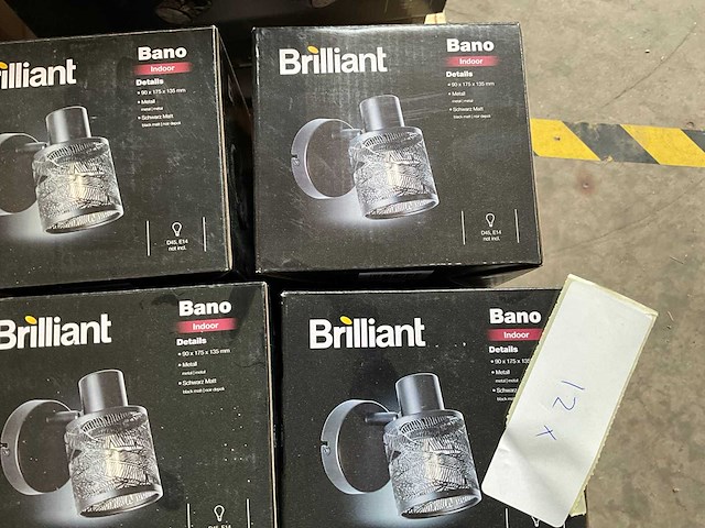 Brilliant bano wandlamp (12x) - afbeelding 3 van  5