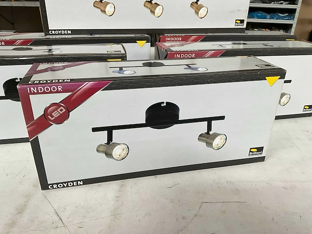 Brilliant croyden 2/3 lichts plafondlamp (6x) - afbeelding 2 van  7