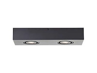 Brilliant doro 2-lichts plafondlamp (58x) - afbeelding 2 van  7