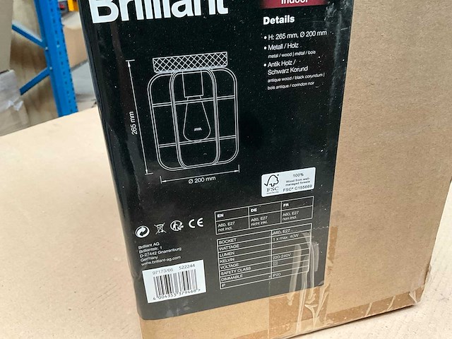 Brilliant gwen plafondlamp 20cm (29x) - afbeelding 5 van  5