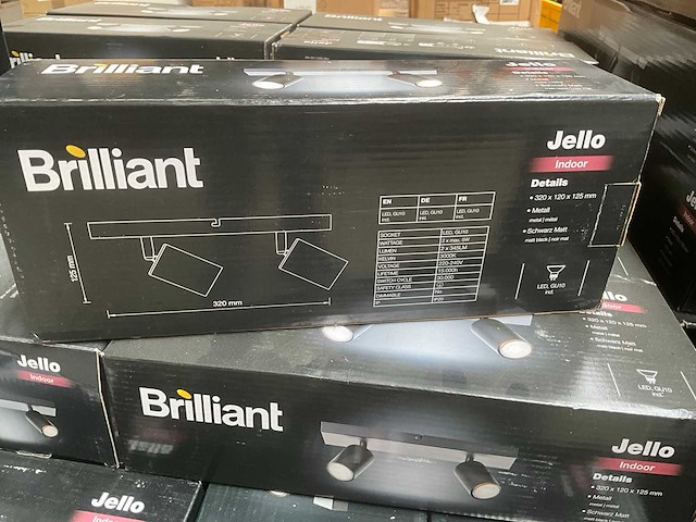 Brilliant jello 2-lichts plafondlamp (25x) - afbeelding 5 van  6