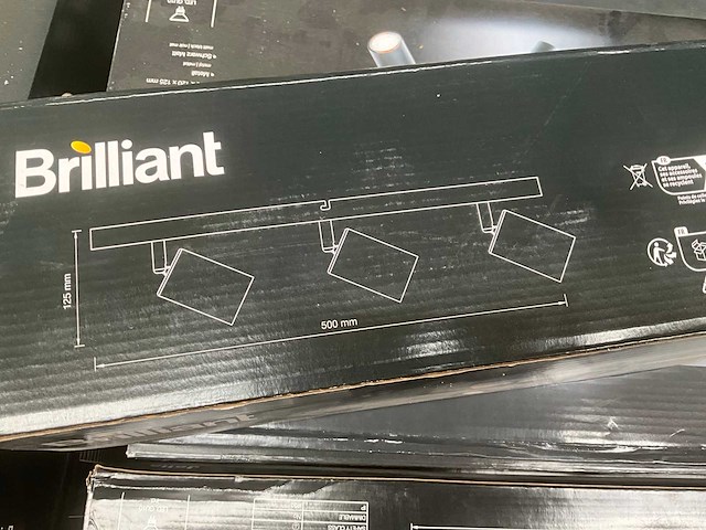 Brilliant jello 3-lichts plafondlamp (23x) - afbeelding 6 van  8