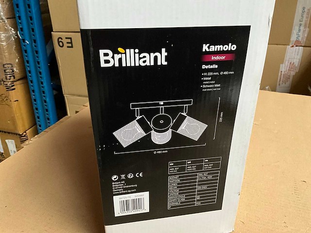 Brilliant kamolo 3-lichts plafondlamp (20x) - afbeelding 5 van  6