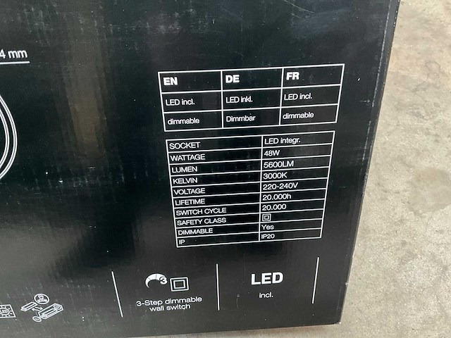 Brilliant karney plafondlamp (13x) - afbeelding 6 van  7