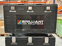Brilliant led solutions flightcase (3x)