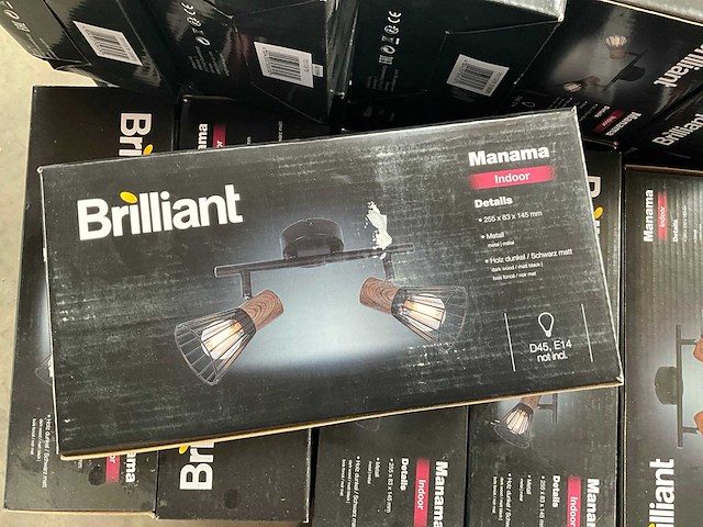 Brilliant manama 2-lichts plafondlamp (42x) - afbeelding 3 van  5