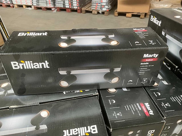 Brilliant marty 2-lichts plafondlamp (25x) - afbeelding 3 van  5