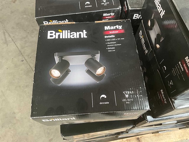 Brilliant marty 4-lichts plafondlamp (25x) - afbeelding 4 van  6