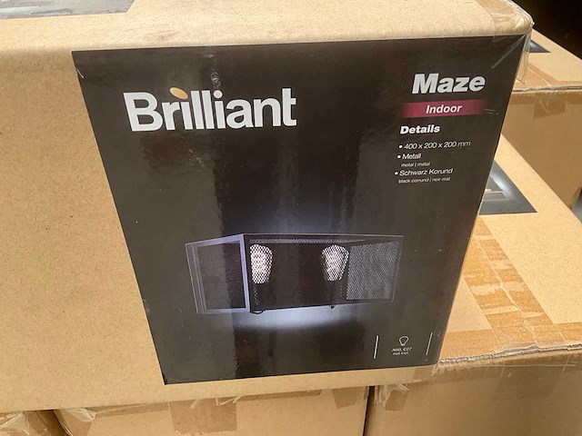 Brilliant maze 2-lichts wandlamp (15x) - afbeelding 3 van  6