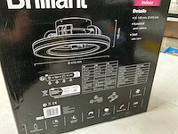 Brilliant mondello ventilator plafondlamp wit - afbeelding 4 van  4