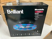 Brilliant mondello zwart ventilator lamp met afstandsbediening - afbeelding 2 van  6