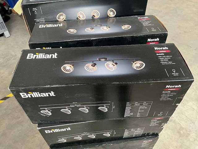 Brilliant norah 4-lichts plafondlamp (23x) - afbeelding 2 van  2