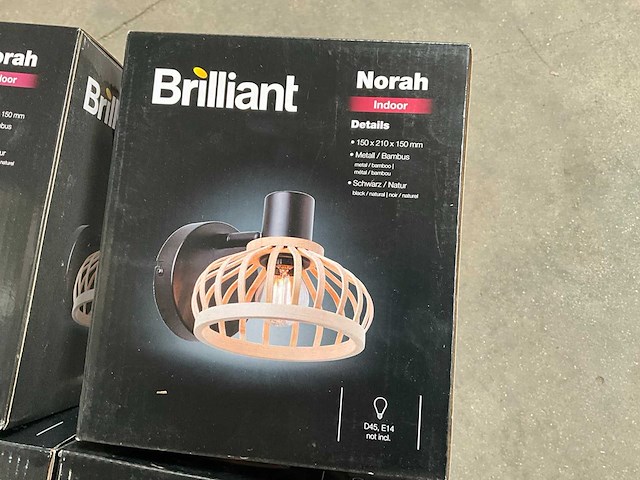 Brilliant norah wandlamp (6x) - afbeelding 3 van  5