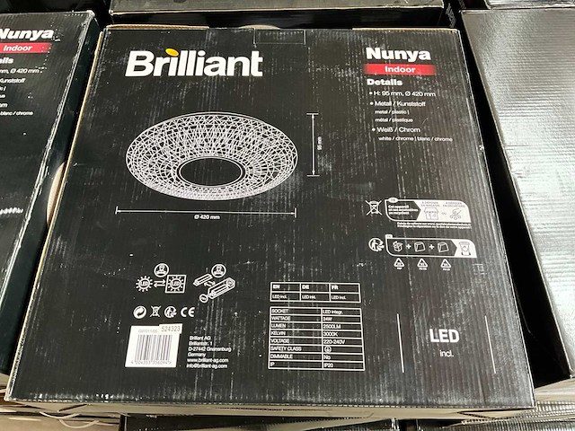 Brilliant nunya plafondlamp ?42 cm (30x) - afbeelding 4 van  5