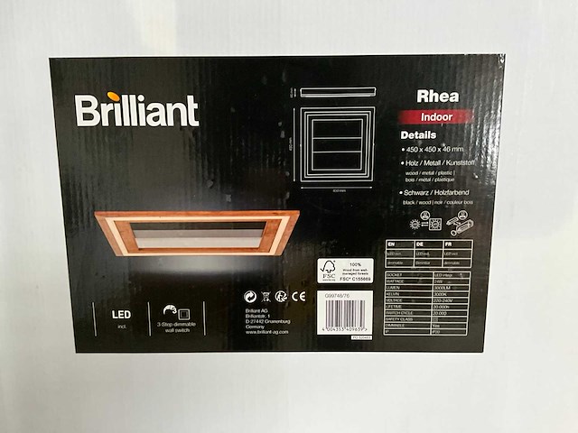 Brilliant rhea plafondlamp (16x) - afbeelding 4 van  6