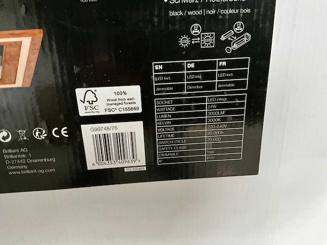 Brilliant rhea plafondlamp (16x) - afbeelding 6 van  6