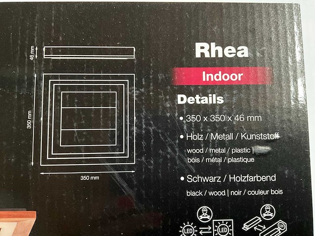Brilliant rhea plafondlamp (27x) - afbeelding 3 van  3
