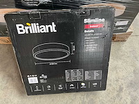 Brilliant slimline wood plafondlamp ?50,5 cm (33x) - afbeelding 4 van  4