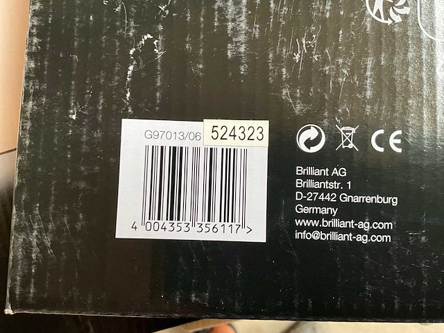 Brilliant slimline zwart plafondlamp ?33 cm (54x) - afbeelding 5 van  8
