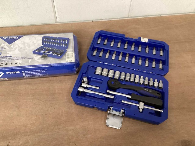 Brilliant tools doppenset, 46 delig (3x) - afbeelding 1 van  4