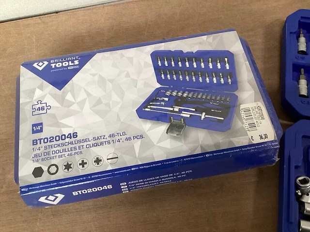 Brilliant tools doppenset, 46 delig (3x) - afbeelding 4 van  4