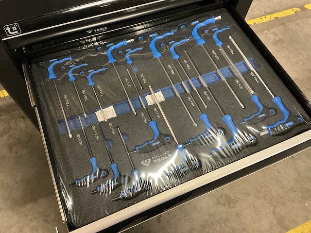 Brilliant tools gereedschapswagen gevuld - afbeelding 8 van  12