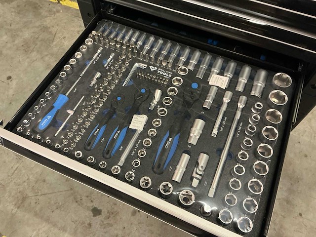 Brilliant tools gereedschapswagen gevuld - afbeelding 11 van  12