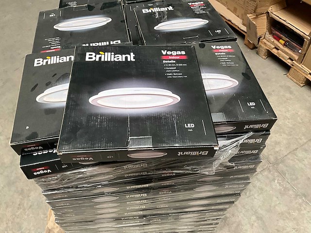 Brilliant vegas plafondlamp 25,6 cm (37x) - afbeelding 1 van  5