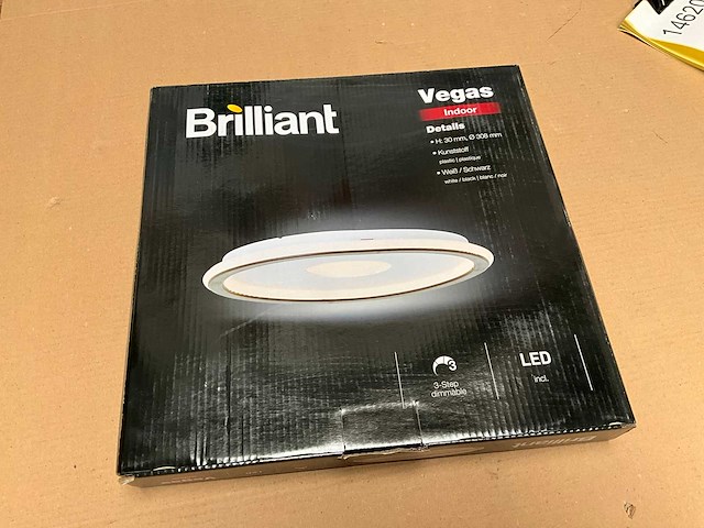 Brilliant vegas plafondlamp 30,8 cm (26x) - afbeelding 3 van  5