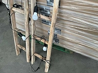 Brilliant vloerlamp ladder met voetschakelaar showmodel (2x) - afbeelding 4 van  4