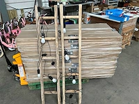 Brilliant vloerlamp ladder met voetschakelaar showmodel (2x)