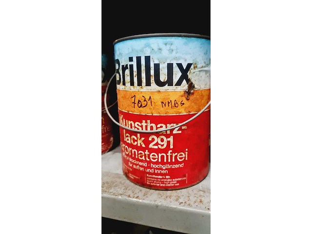 Brillux pot lak 2,5l (10x) - afbeelding 1 van  3