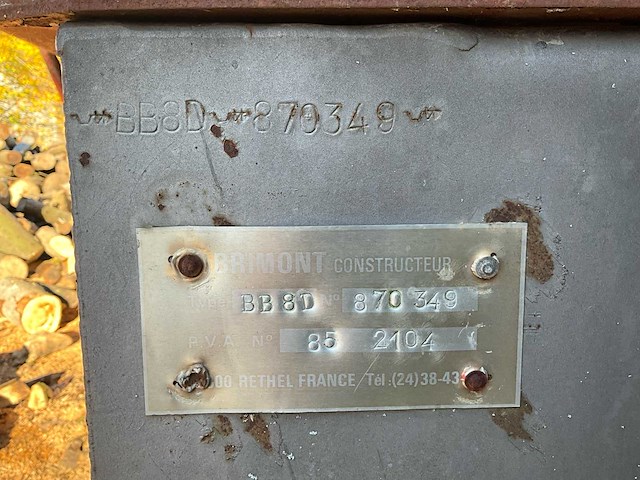 Brimont bb 8d tipper - afbeelding 19 van  19