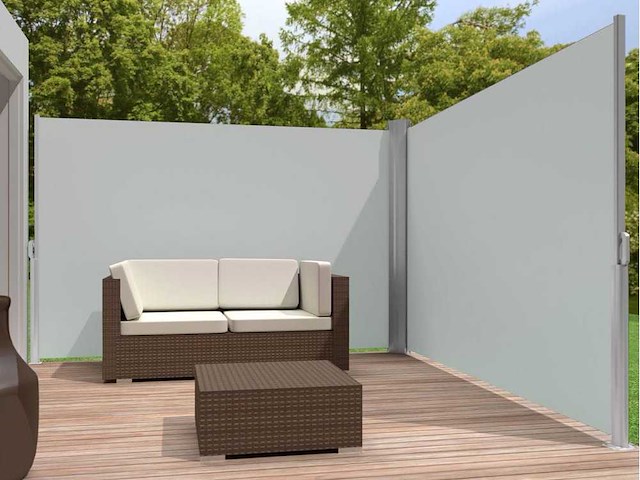 Brise vue - 600x180cm - gris - afbeelding 1 van  8