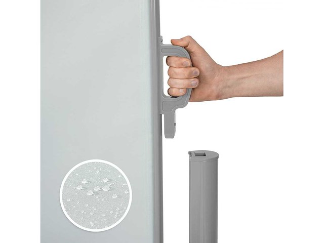 Brise vue - 600x180cm - gris - afbeelding 6 van  8