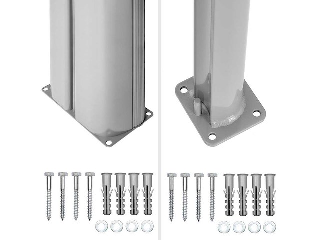 Brise vue - 600x180cm - gris - afbeelding 8 van  8