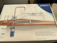 Brita wd 3040 kraan + waterontharder filter dispenser - afbeelding 2 van  3