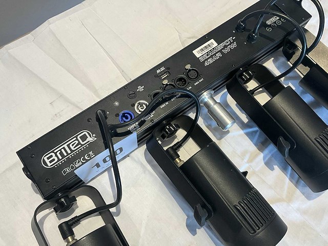 Briteq beamspot-4bar ww spotlight - afbeelding 2 van  3