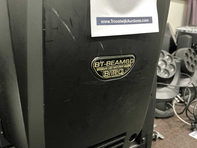 Briteq bt60 beam moving head (4x) - afbeelding 4 van  4