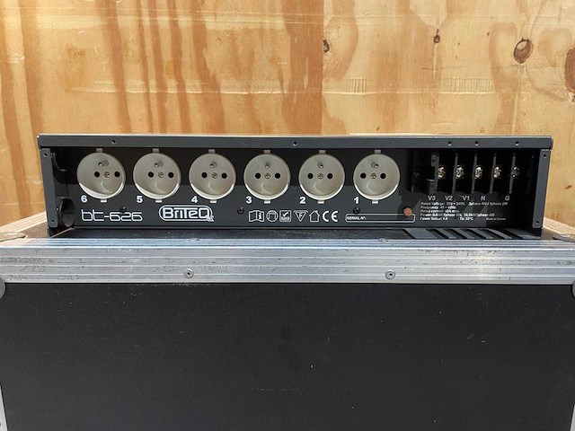 Briteq dmx dimmer pack - bt-626 / 6ch - dimmerpack - afbeelding 2 van  2