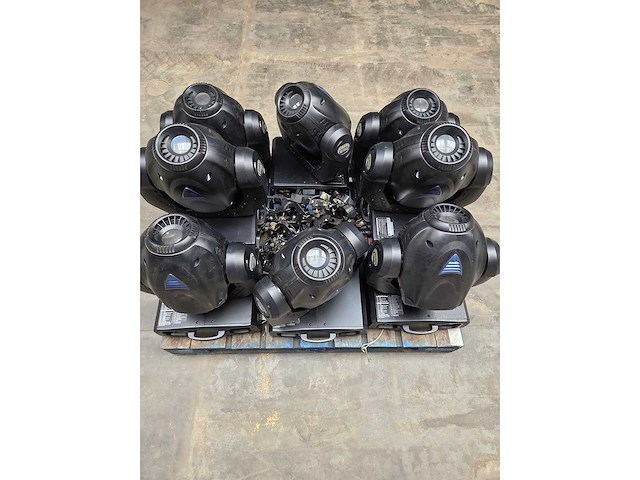 Briteq moving head (8x) - afbeelding 2 van  7