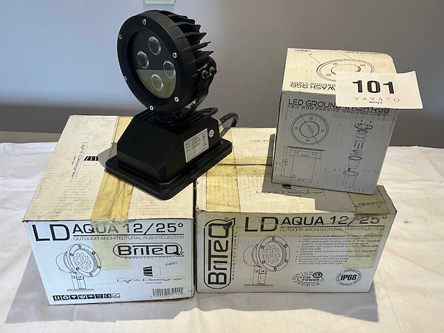 Briteq spotlight (4x) - afbeelding 1 van  2