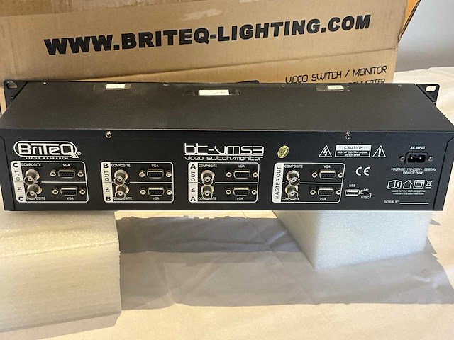Briteq vms3 videoswitch - afbeelding 3 van  5