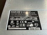 Brocade 5100 channel switch 24 actieve poorten - afbeelding 3 van  3