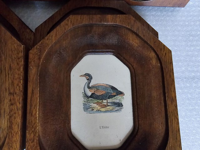 Brocante: 12x kader in hout - afbeelding 5 van  8