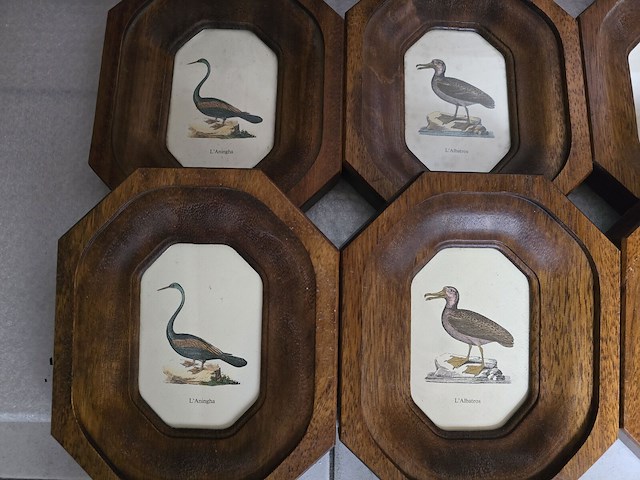 Brocante: 12x kader in hout - afbeelding 7 van  8