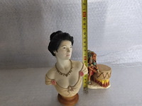 Brocante: 2x opbergpotje curiosa - afbeelding 1 van  8