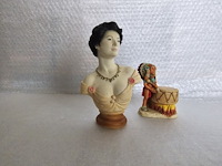 Brocante: 2x opbergpotje curiosa - afbeelding 2 van  8