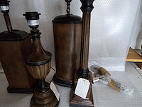Brocante: 4x lamp croco - afbeelding 6 van  6