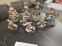 Brocante: 8x harsen arte florentina - afbeelding 1 van  7
